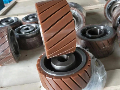 AGV防滑键槽聚氨酯轮