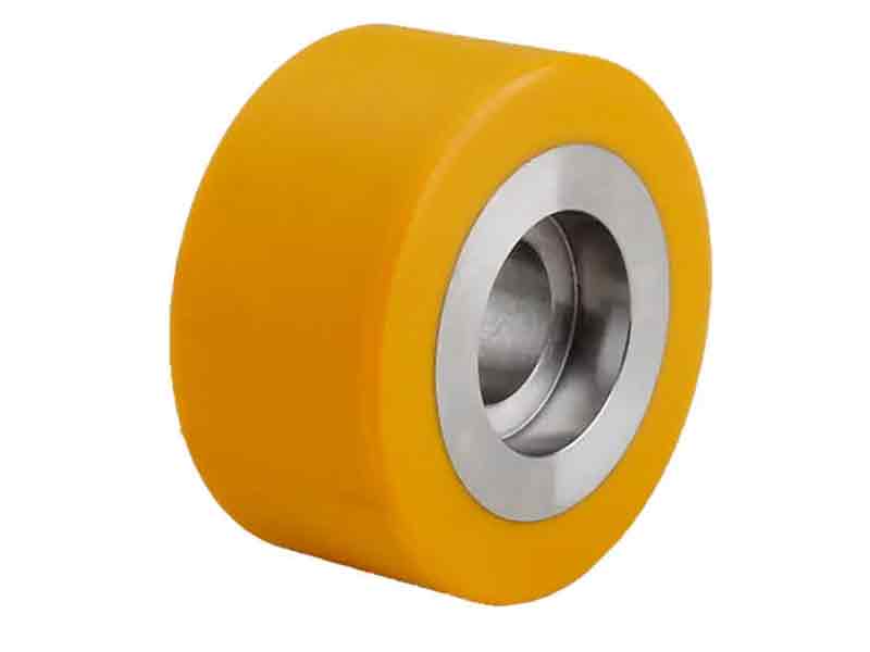 AGV耐摩擦包胶轮